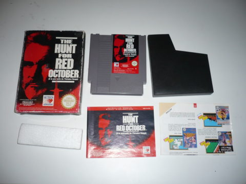Photo du jeu A la Poursuite de l'Octobre Rouge sur Nintendo Entertainment System (NES).