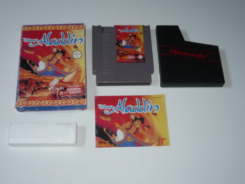 Photo du jeu Aladdin sur Nintendo Entertainment System (NES).
