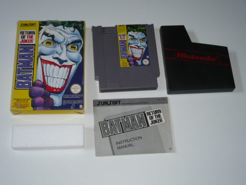 Photo du jeu Batman: Return of the Joker sur Nintendo Entertainment System (NES).