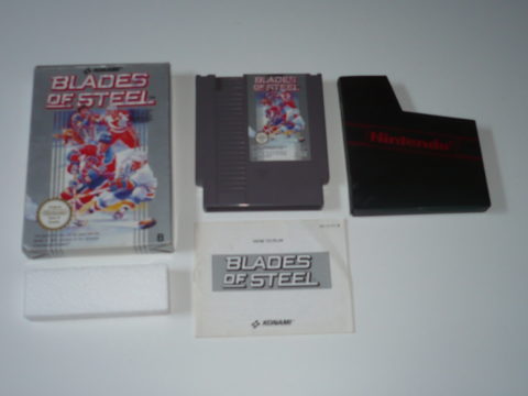 Photo du jeu Blades of Steel sur Nintendo Entertainment System (NES).