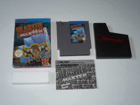 Photo du jeu Blaster Master sur Nintendo Entertainment System (NES).