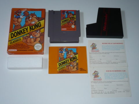 Photo du jeu Donkey Kong Classics sur Nintendo Entertainment System (NES).