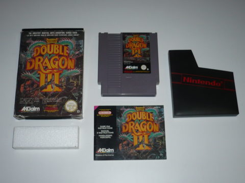 Photo du jeu Double Dragon 3: The Sacred Stones sur Nintendo Entertainment System (NES).