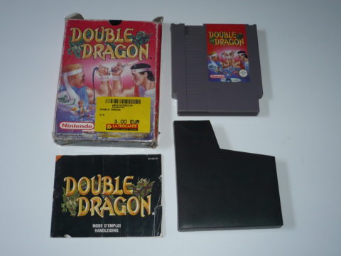 Photo du jeu Double Dragon sur Nintendo Entertainment System (NES).