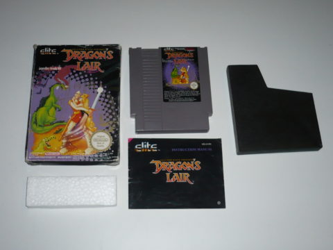 Photo du jeu Dragon's Lair sur Nintendo Entertainment System (NES).