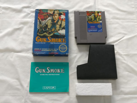 Photo du jeu Gunsmoke sur Nintendo Entertainment System (NES).