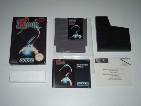 Photo du jeu Hook sur Nintendo Entertainment System (NES).