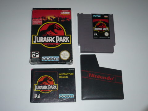 Photo du jeu Jurassic Park sur Nintendo Entertainment System (NES).