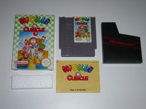 Photo du jeu Kickle Cubicle sur Nintendo Entertainment System (NES).