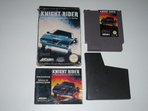 Photo du jeu Knight Rider sur Nintendo Entertainment System (NES).