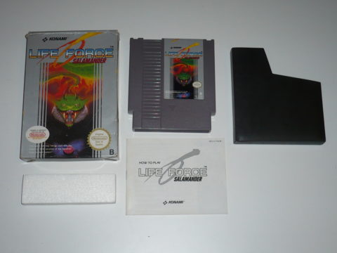 Photo du jeu Life Force sur Nintendo Entertainment System (NES).