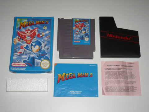 Photo du jeu Megaman 5 sur Nintendo Entertainment System (NES).