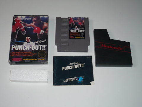 Photo du jeu Mike Tyson's Punch Out sur Nintendo Entertainment System (NES).