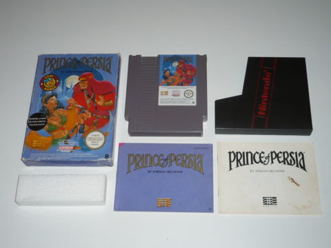 Photo du jeu Prince of Persia sur Nintendo Entertainment System (NES).