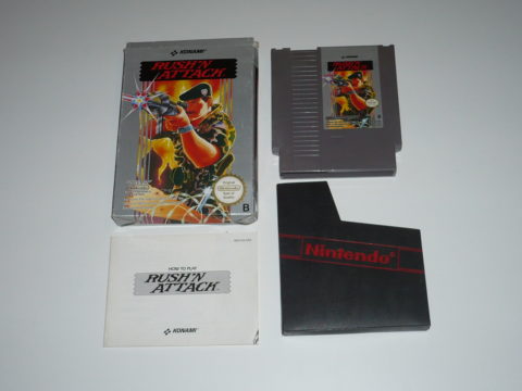 Photo du jeu Rush'n Attack sur Nintendo Entertainment System (NES).