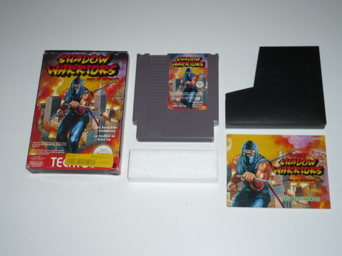Photo du jeu Shadow Warriors sur Nintendo Entertainment System (NES).