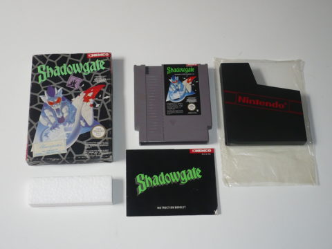 Photo du jeu Shadowgate sur Nintendo Entertainment System (NES).
