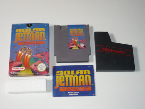 Photo du jeu Solar Jetman sur Nintendo Entertainment System (NES).