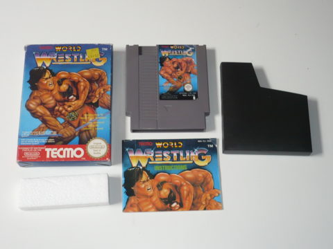 Photo du jeu Tecmo World Wrestling sur Nintendo Entertainment System (NES).