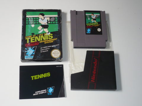 Photo du jeu Tennis sur Nintendo Entertainment System (NES).