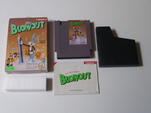 Photo du jeu The Bugs Bunny Blowout sur Nintendo Entertainment System (NES).