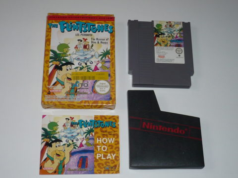 Photo du jeu The Flintstones sur Nintendo Entertainment System (NES).