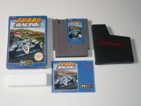 Photo du jeu Turbo Racing sur Nintendo Entertainment System (NES).