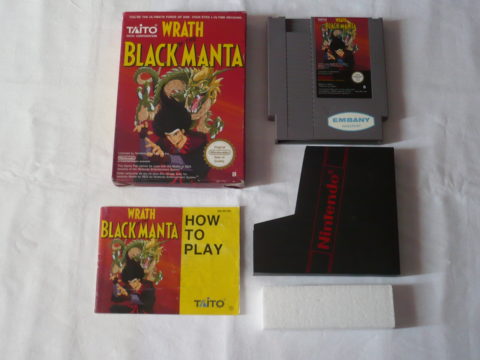 Photo du jeu Wrath Of The Black Manta sur Nintendo Entertainment System (NES).