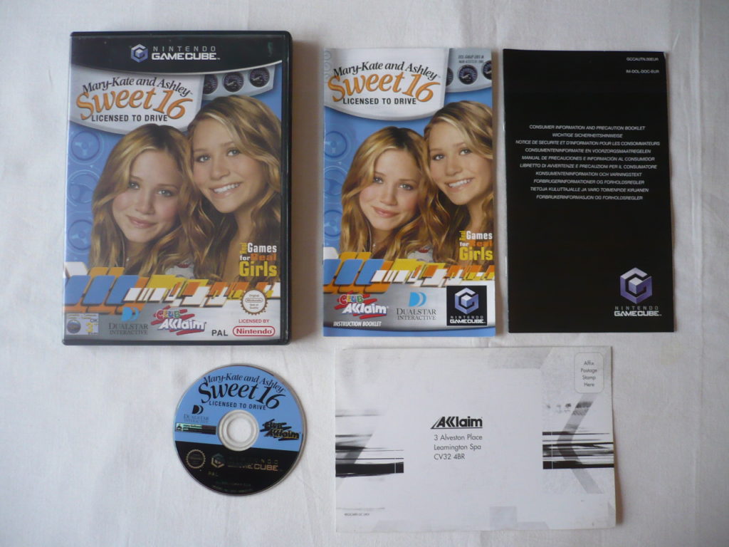 Mary-Kate and Ashley Sweet 16: Licensed to Drive sur GameCube