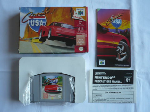 Photo du jeu Cruis'n USA sur Nintendo 64 (version asiatique)
