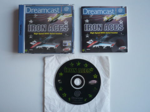 Photo du jeu Iron Aces sur DreamCast PAL.