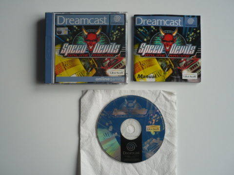 Photo du jeu Speed Devils Online Racing sur DreamCast PAL.