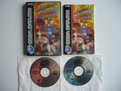 Photo du jeu Street Fighter Collection sur Saturn.