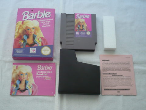 Photo du jeu Barbie sur Nintendo Entertainment System (NES).