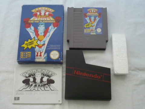 Photo du jeu Captain Planet and the Planeteers sur Nintendo Entertainment System (NES).