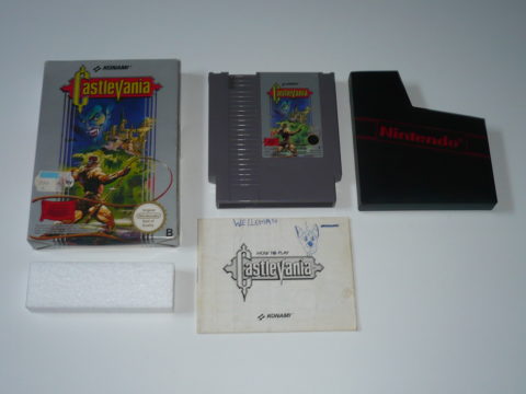 Photo du jeu Castlevania sur Nintendo Entertainment System (NES).