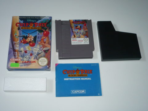 Photo du jeu Chip & Dale: Rescue Rangers sur Nintendo Entertainment System (NES).