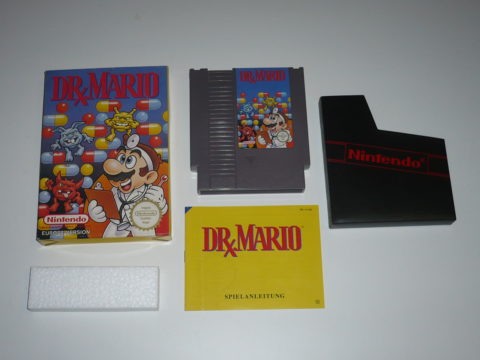 Photo du jeu Dr. Mario sur Nintendo Entertainment System (NES).