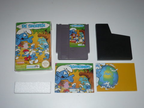 Photo du jeu De Smurfen sur Nintendo Entertainment System (NES).