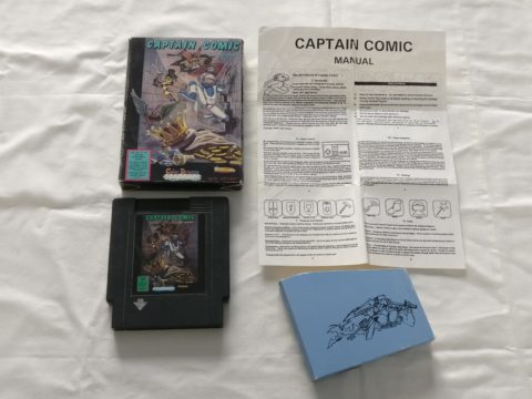 Photo du jeu Captain Comic sur Nintendo Entertainment System (NES).