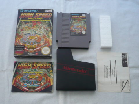 Photo du jeu High Speed sur Nintendo Entertainment System (NES).