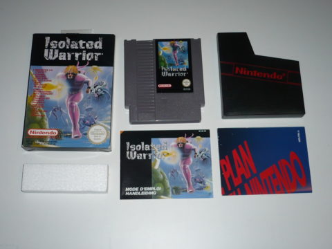Photo du jeu Isolated Warrior sur Nintendo Entertainment System (NES).