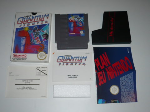 Photo du jeu Kabuki Quantum Fighter sur Nintendo Entertainment System (NES).