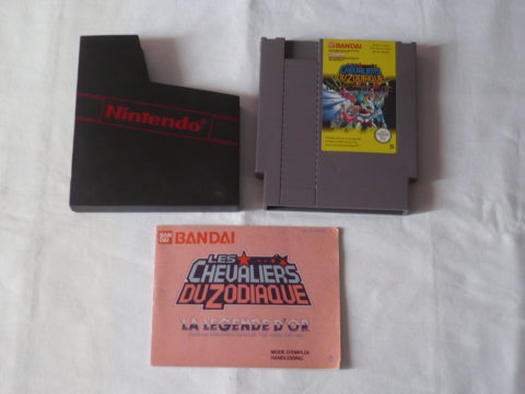 Photo du jeu Les Chevaliers du Zodiaque sur Nintendo Entertainment System (NES).