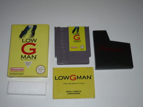 Photo du jeu Low G Man sur Nintendo Entertainment System (NES).