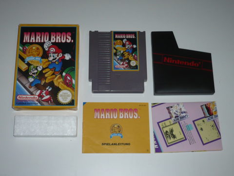 Photo du jeu Mario Bros. sur Nintendo Entertainment System (NES) (Classic Serie).