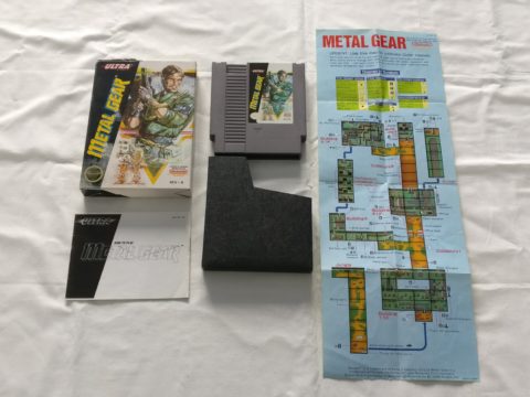 Photo du jeu Metal Gear sur Nintendo Entertainment System (NES).