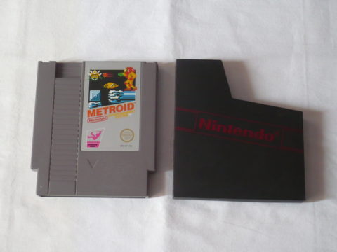 Photo du jeu Metroid sur Nintendo Entertainment System (NES).