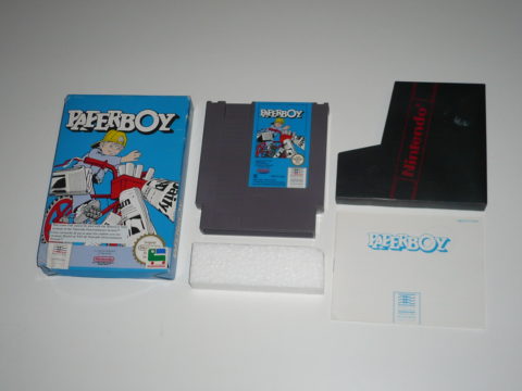Photo du jeu Paperboy sur Nintendo Entertainment System (NES).