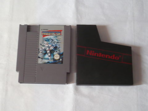 Photo du jeu Probotector sur Nintendo Entertainment System (NES).